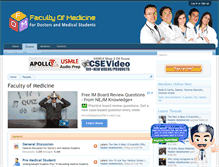 Tablet Screenshot of forum.facmedicine.com